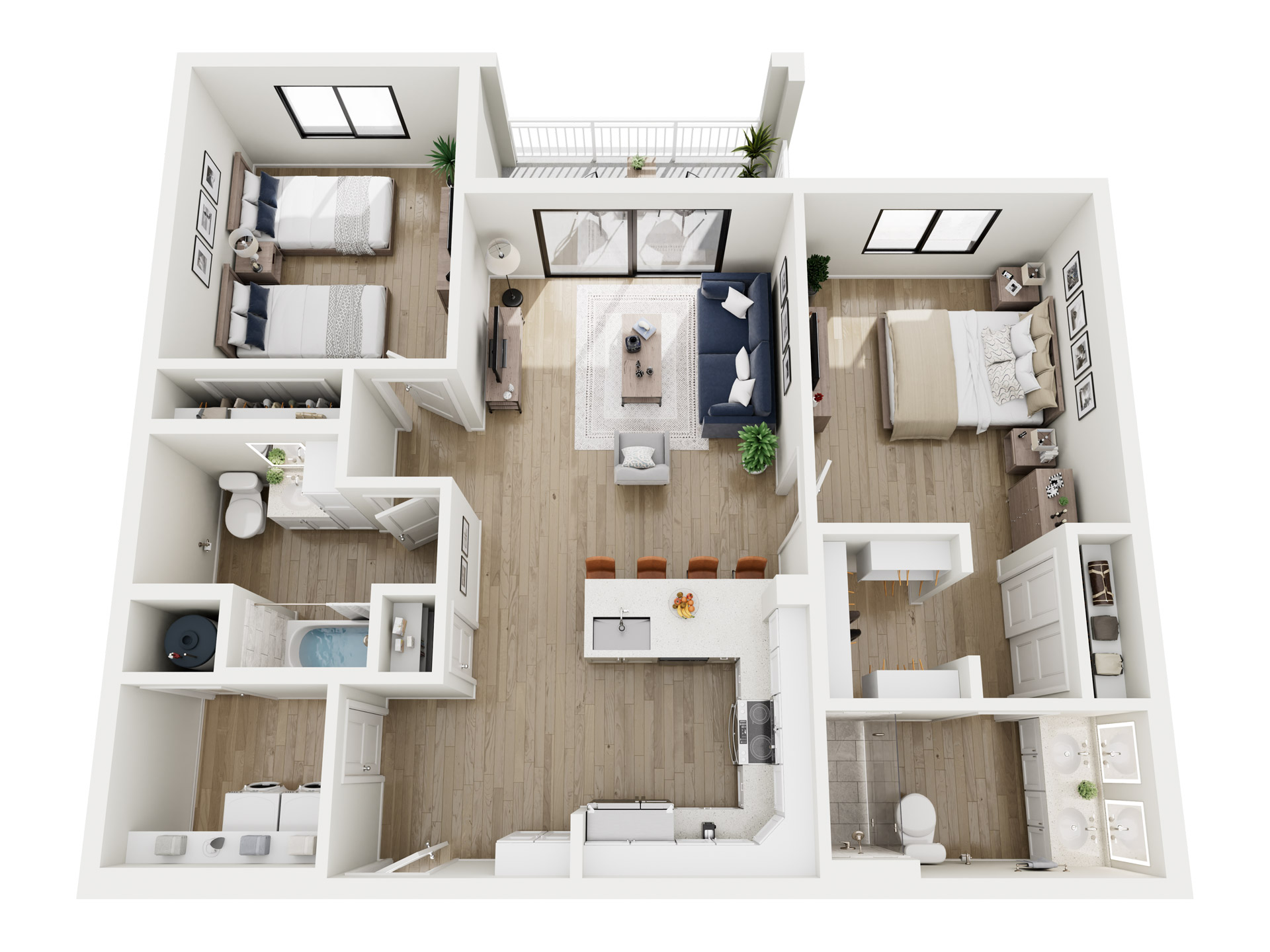 The Brisa floor plan
